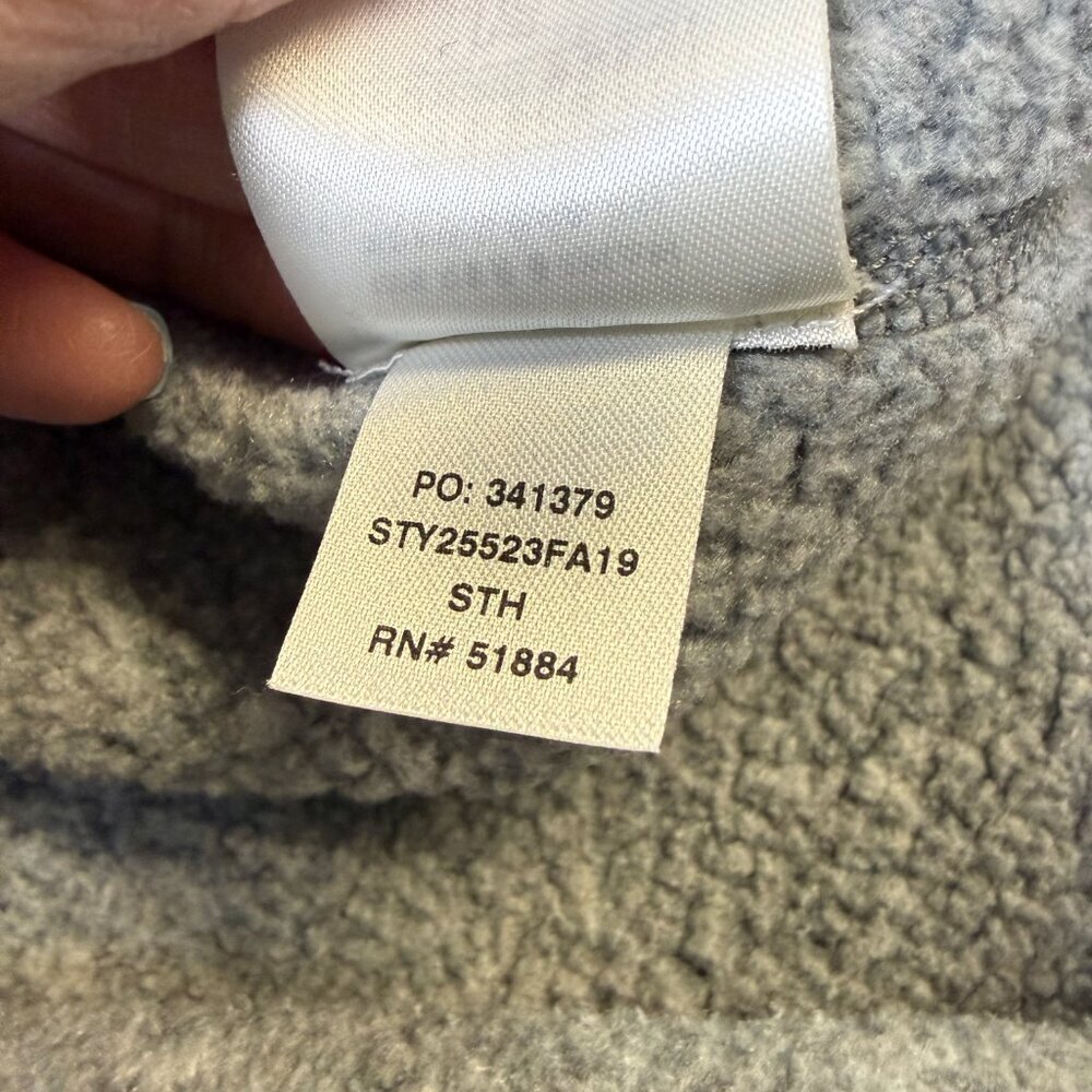Patagonia Men’s Better Sweater 1/4 Zip Large Stone Heather EUC - Picture 6 of 9